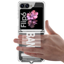Load image into Gallery viewer, Luxury Anti-fall Protective Phone Case With Wrist Strap Bracket For Galaxy Z Flip6 Flip5 Flip4
