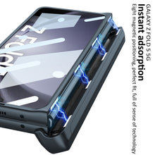 Load image into Gallery viewer, Armor All-included Magnetic Hinge Slide Pen Case Holder Phone Case With Back Screen Protector For Samsung Galaxy Z Fold3 Fold4 Fold5 - Mycasety Mycasety
