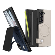 Load image into Gallery viewer, Magnetic Flip Leather Cover Card Holder Anti-Fall Shockproof Phone Case For Galaxy Z Fold6 Fold5
