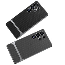Load image into Gallery viewer, Electroplated Leather Shockproof Phone Case For Galaxy S25 S24 S23 Ultra Plus
