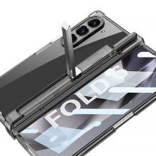 Load image into Gallery viewer, Transparent Shockproof Phone Case With Screen Protector &amp; Pen Box For Galaxy Z Fold6
