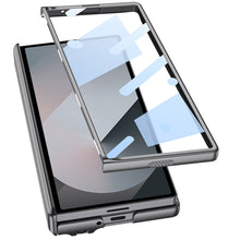 Load image into Gallery viewer, Magnetic Hinge Pen Slot Shockproof Phone Case With Screen Glass Protector For Galaxy Z Fold 6
