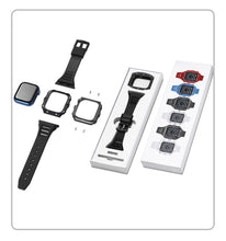 Load image into Gallery viewer, Luxury Carbon Fiber Case Strap For Apple Watch Series 41/42mm 44/45mm - Mycasety Mycasety
