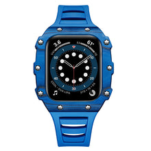 Load image into Gallery viewer, Luxury Carbon Fiber Case Strap For Apple Watch Series 41/42mm 44/45mm - Mycasety Mycasety
