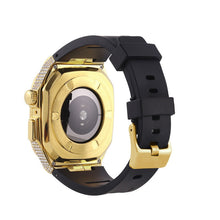 Load image into Gallery viewer, Luxury Metal Crystal Diamond Case Strap For Apple Watch Series 44/45mm - mycasety2023 Mycasety
