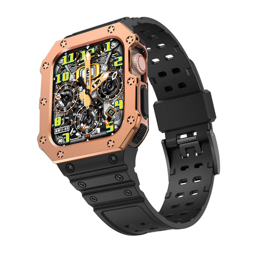 Luxury Case Strap For Apple Watch 44/45 mm - Mycasety Mycasety