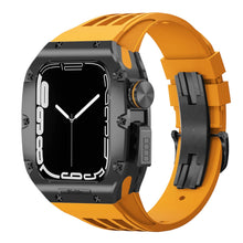 Load image into Gallery viewer, Luxurious Titanium Alloy Case Strap For Apple Watch Series 44/45 mm - Mycasety Mycasety
