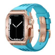 Load image into Gallery viewer, Luxurious Titanium Alloy Case Strap For Apple Watch Series 44/45 mm - Mycasety Mycasety

