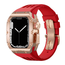 Load image into Gallery viewer, Luxurious Titanium Alloy Case Strap For Apple Watch Series 44/45 mm - Mycasety Mycasety
