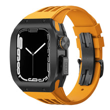Load image into Gallery viewer, Luxurious Titanium Alloy Case Strap For Apple Watch Series 44/45 mm - Mycasety Mycasety
