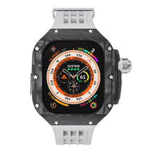 Load image into Gallery viewer, Luxurious Carbon Fiber Case Strap For Apple Watch Ultra 49 mm - Mycasety Mycasety
