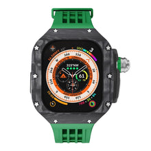 Load image into Gallery viewer, Luxurious Carbon Fiber Case Strap For Apple Watch Ultra 49 mm - Mycasety Mycasety
