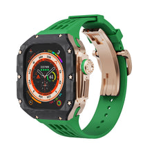 Load image into Gallery viewer, Luxurious Carbon Fiber Case Strap For Apple Watch Ultra 49 mm - Mycasety Mycasety
