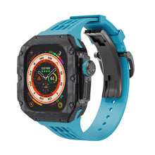 Load image into Gallery viewer, Luxurious Carbon Fiber Case Strap For Apple Watch Ultra 49 mm - Mycasety Mycasety
