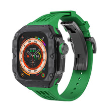 Load image into Gallery viewer, Luxurious Carbon Fiber Case Strap For Apple Watch Ultra 49 mm - Mycasety Mycasety
