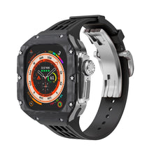 Load image into Gallery viewer, Luxurious Carbon Fiber Case Strap For Apple Watch Ultra 49 mm - Mycasety Mycasety
