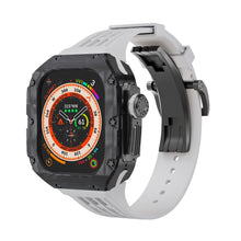Load image into Gallery viewer, Luxurious Carbon Fiber Case Strap For Apple Watch Ultra 49 mm - Mycasety Mycasety
