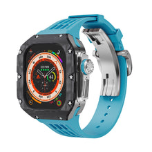 Load image into Gallery viewer, Luxurious Carbon Fiber Case Strap For Apple Watch Ultra 49 mm - Mycasety Mycasety
