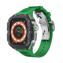 Load image into Gallery viewer, Luxurious Carbon Fiber Case Strap For Apple Watch Ultra 49 mm - Mycasety Mycasety
