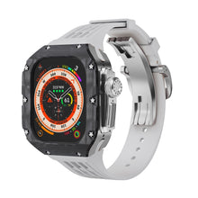Load image into Gallery viewer, Luxurious Carbon Fiber Case Strap For Apple Watch Ultra 49 mm - Mycasety Mycasety
