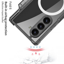 Load image into Gallery viewer, Magnetic Shockproof Phone Case With Screen Glass Protector &amp; Pen Box Hinge For Galaxy Z Fold 6/5
