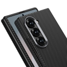 Load image into Gallery viewer, Luxurious Carbon Fiber Shockproof Phone Case For Galaxy Z Fold6
