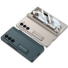 Load image into Gallery viewer, Magnetic Hinge Pen Slot Shockproof Phone Case With Screen Protector For Galaxy Z Fold 6
