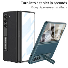 Load image into Gallery viewer, Luxury Leather Shockproof Phone Case With Screen Protector For Galaxy Z Fold6
