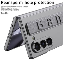 Load image into Gallery viewer, Luxury Wristband Holder Shockproof Phone Case With Back Screen Protector For Galaxy Z Fold6

