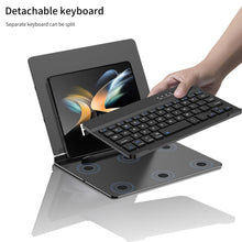 Load image into Gallery viewer, Bluetooth Magnetic Keyboard Metal Bracket For Galaxy Z Fold Series Come With keyboard+Metal Cover+Capacitive Pen+mouse
