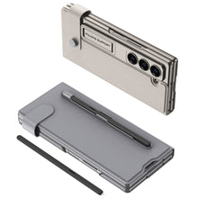 Load image into Gallery viewer, Luxurious Leather Cover Shockproof Phone Case With Screen Protector &amp; Pen Slot For Galaxy Z Fold 6/5/4
