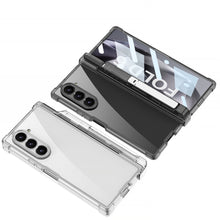 Load image into Gallery viewer, Transparent Shockproof Phone Case With Screen Protector &amp; Pen Box For Galaxy Z Fold6

