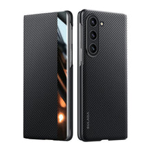 Load image into Gallery viewer, Luxurious Leather Cover With Magnetic Coil &amp; Card Holder For Galaxy Z Fold 7/6/5/4
