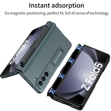 Load image into Gallery viewer, Magnetic Hinge S Pen Slot Ultra-Thin Phone Case For Samsung Galaxy Z Fold5 Fold4 Fold3 - mycasety2023 Mycasety
