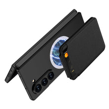 Load image into Gallery viewer, Magnetic Card Holder Shockproof Phone Case With Screen Protector For Galaxy Z Fold 6/5/4/3
