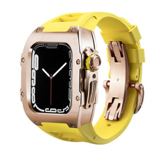 Load image into Gallery viewer, Luxury Metal Case Strap For Apple Watch Series 44/45 mm - mycasety2023 Mycasety
