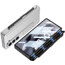 Load image into Gallery viewer, Magnetic Hinge Pen Slot Shockproof Phone Case With Screen Protector For Galaxy Z Fold 6

