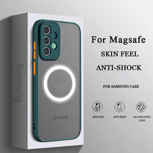 Load image into Gallery viewer, Hot Trendy Shatter Resistant Magnetic Coil Samsung Case Support Magsafe
