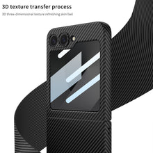 Load image into Gallery viewer, Carbon Fiber Shockproof Phone Case For Galaxy Z Flip6

