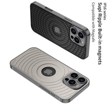Load image into Gallery viewer, Leather Shockproof Magnetic Cover For iPhone
