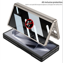 Load image into Gallery viewer, Magnetic Hinge Bracket Shockproof Phone Case With Anti-peeping Back Screen Protector For Galaxy Z Fold 6/5/4/3
