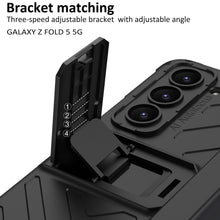 Load image into Gallery viewer, Magnetic Samsung Galaxy Z Fold5 Fold4 Fold3 Case Business Folding Armor Cover With Film &amp; Slide Pen Slot and Kickstand - mycasety2023 Mycasety
