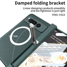 Load image into Gallery viewer, Magnetic Magsafe All-inclusive Invisible Bracket Leather Case For Google Pixel Fold With Back Screen Protector - mycasety2023 Mycasety
