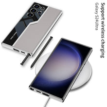Load image into Gallery viewer, Electroplated Leather Anti-fall Protective Phone Case For Galaxy S25 S24 S23 Ultra Plus
