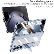 Load image into Gallery viewer, Magnetic Hinge Invisible Bracket Electroplated Protective Phone Case For Samsung Galaxy Z Fold5 Fold4 - mycasety2023 Mycasety

