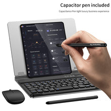 Load image into Gallery viewer, Bluetooth Magnetic Keyboard Metal Bracket For Galaxy Z Fold Series Come With keyboard+Metal Cover+Capacitive Pen+mouse
