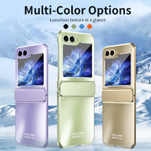 Load image into Gallery viewer, Frosted Plating Phone Case For Samsung Galaxy Z Flip5 Flip4 Flip3 5G
