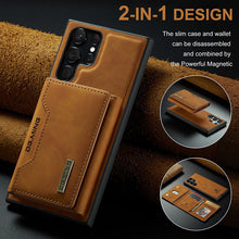 Load image into Gallery viewer, Luxury Magnetic Leather All-inclusive Protective Cover With Card Holder For Samsung Galaxy - Mycasety Mycasety

