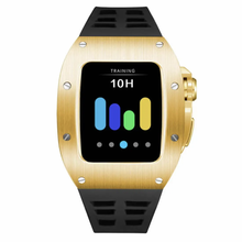 Load image into Gallery viewer, Luxury Metal Case Strap For Apple Watch Series 44/45 mm
