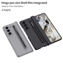 Load image into Gallery viewer, Magnetic Hinge Anti-fall Protective Phone Case With Pen Tray Shell and Film For Galaxy Z Fold6
